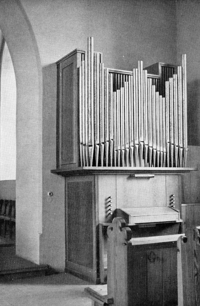 Photo: Walcker Orgelbau. Date: 1956. Photo: Walcker Orgelbau. Date: 1956.